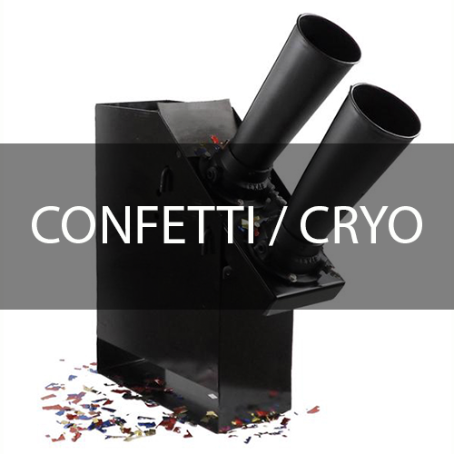 CRYO & Confetti Jets/ Machines